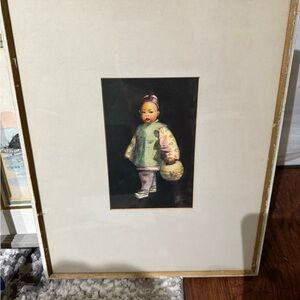 Esther Anna Hunt (American, 1875-1951) Lot of one Portraits of Chinese Child